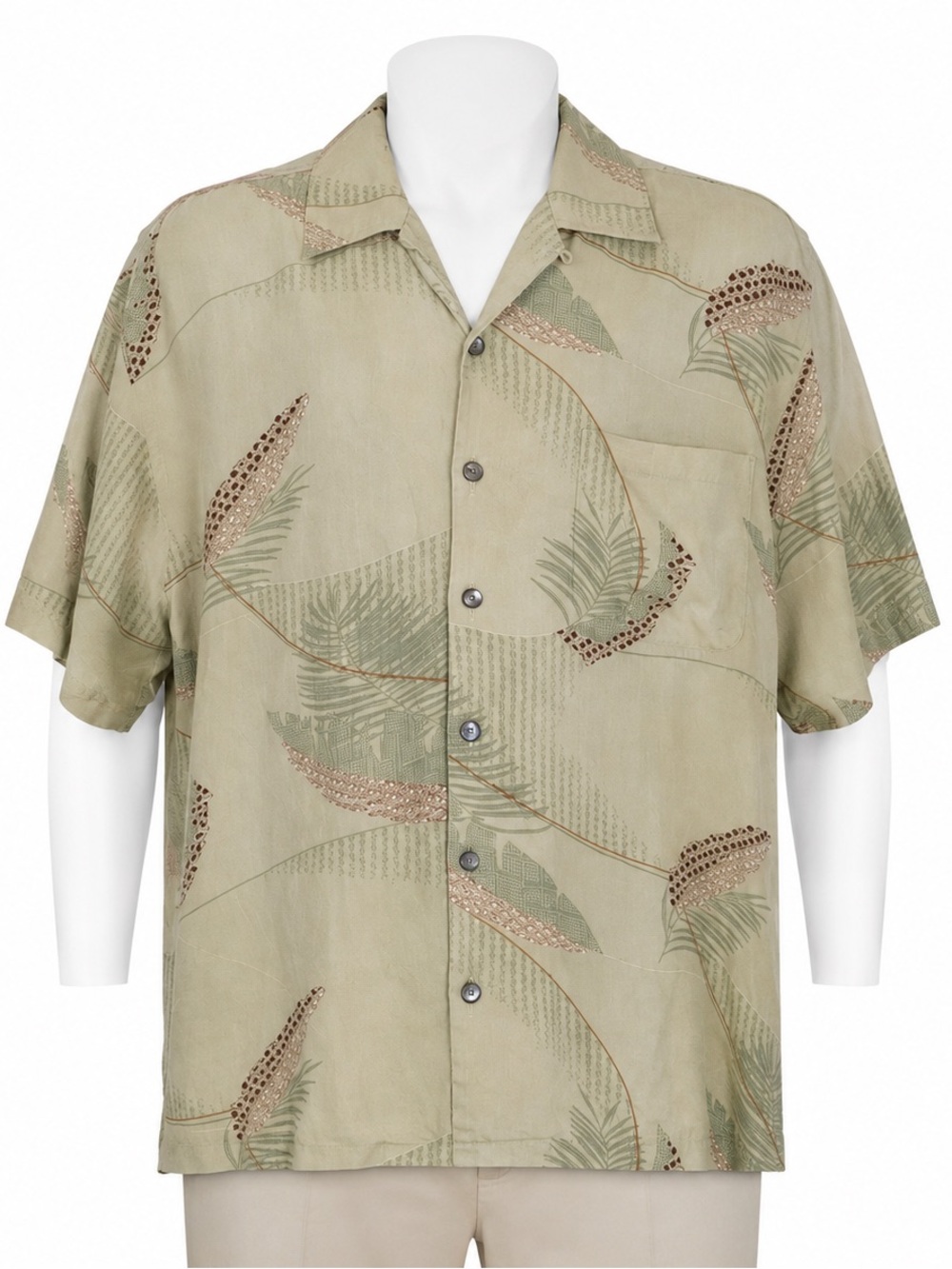 AUREUS SILK XL Men’s Hawaiian short sleeve shirt
